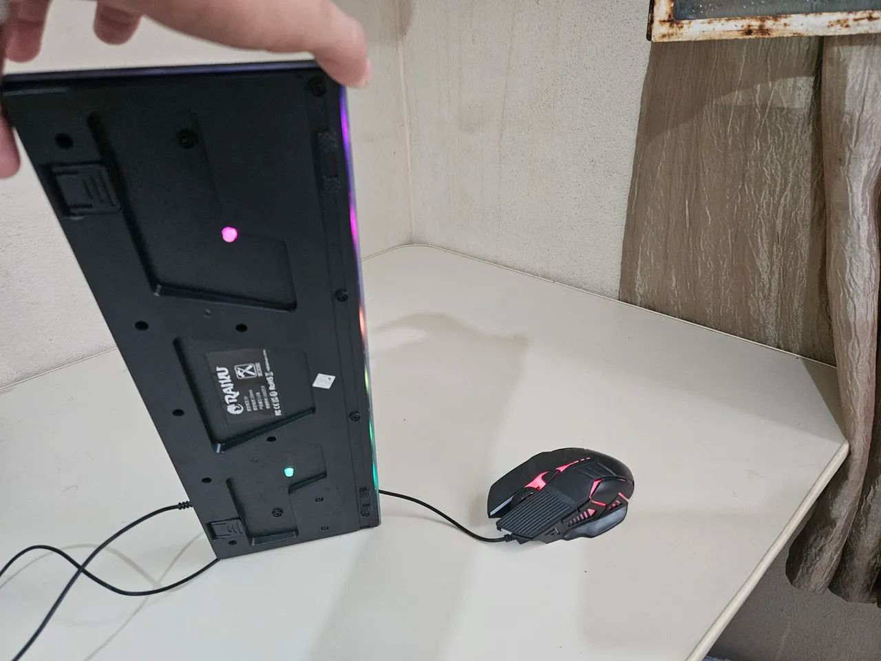 KIT Teclado e mouse Gamer - Como Novo - Foto 6