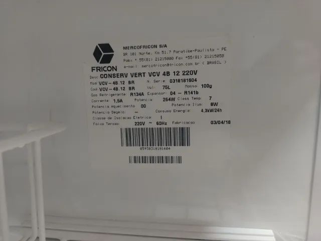 Mini Freezer Fricon - Foto 4
