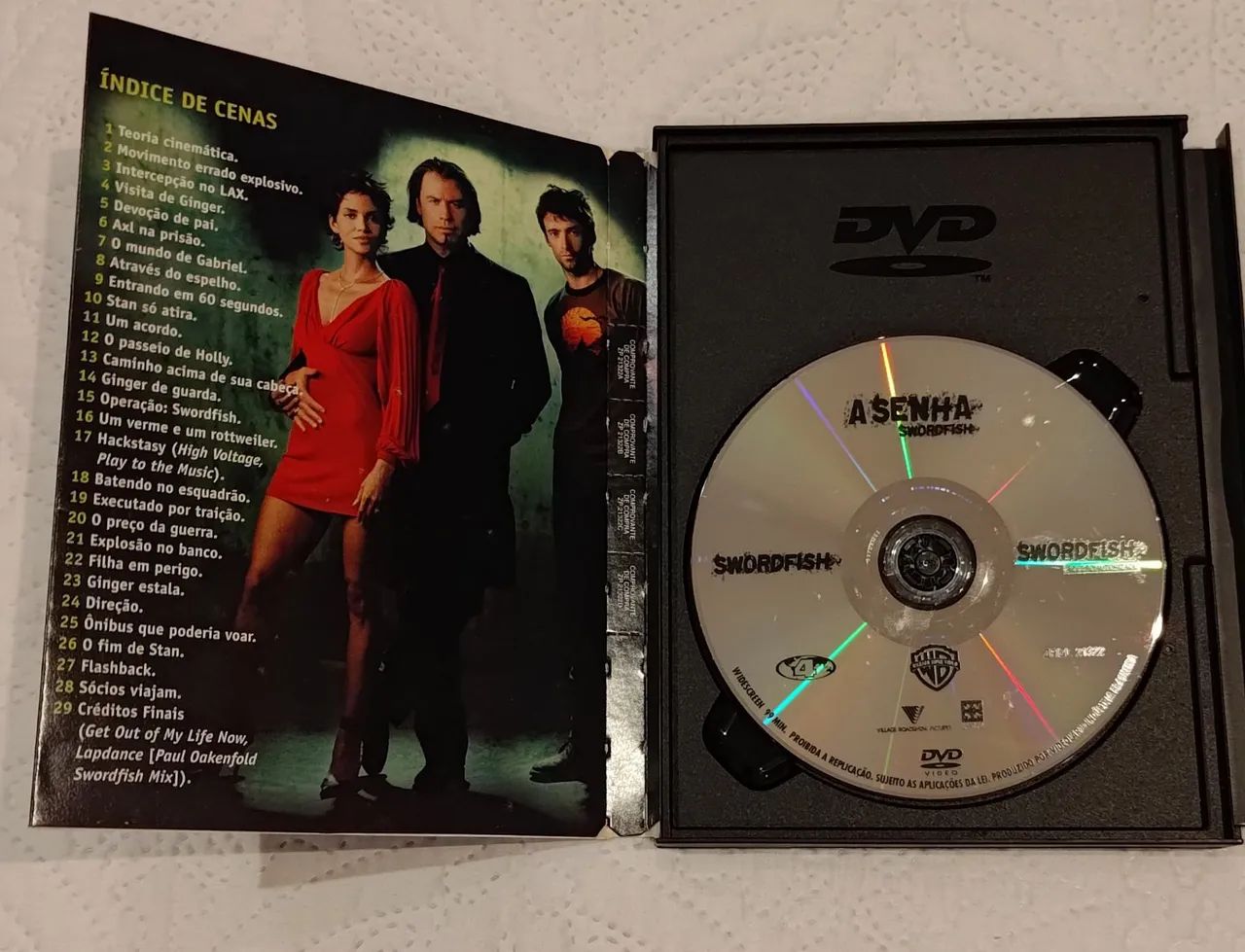 DVD A Senha - Swordfish - John Travolta - Foto 3