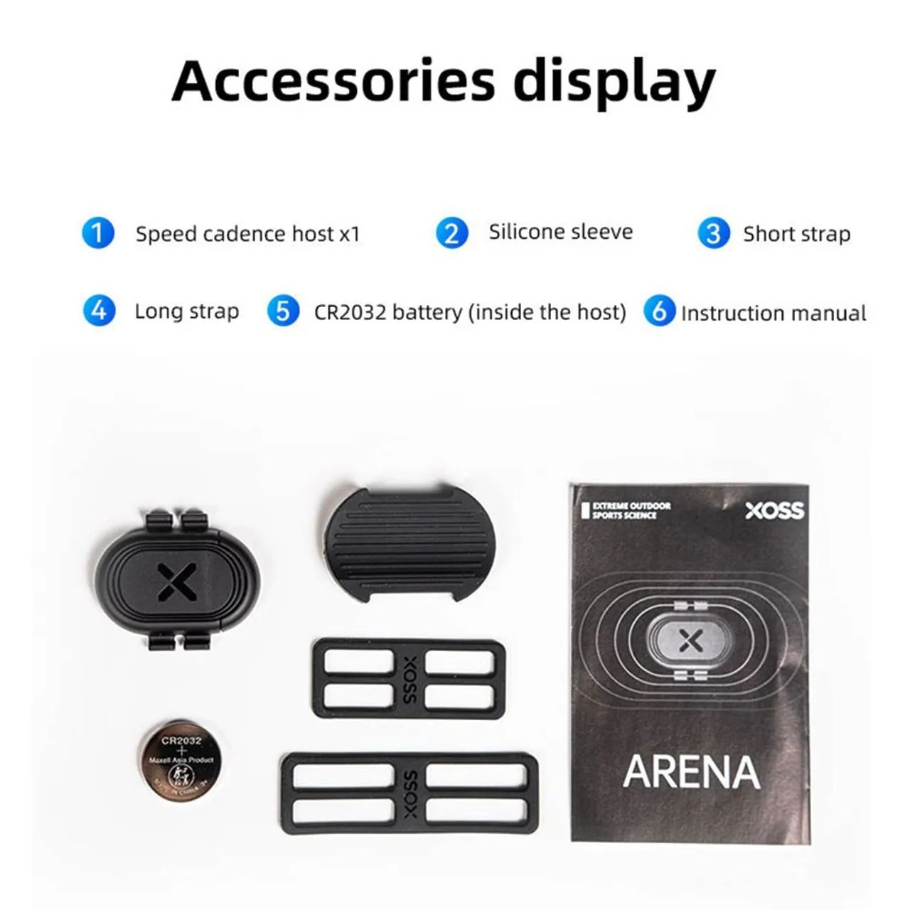Sensor Cadência ou Velocidade Xoss Arena - Foto 4