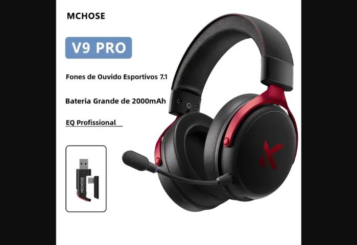 Mchose V9 Pro Wireless Headset with 250 Hours Battery Life - We Deliver64363331184515123