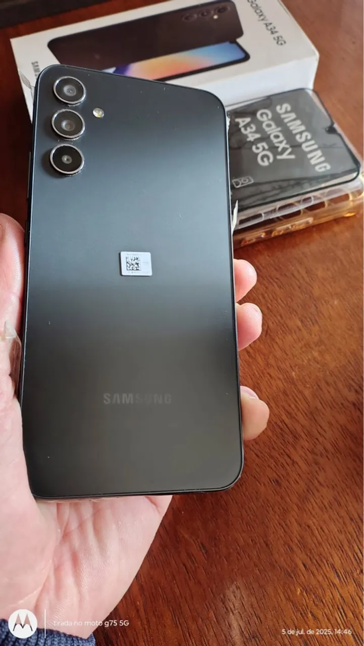 A34 5G SAMSUNG ZEROO COM CAIXA.ESTADO DE ZERO