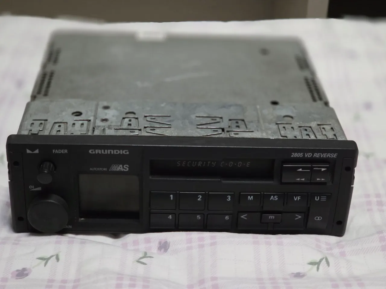 Rádio Toca-Fitas Grundig 2805 VD Reverse