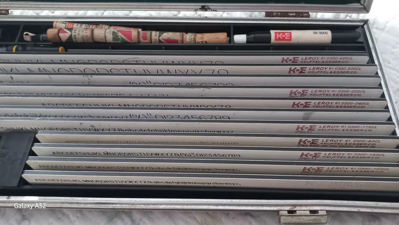 Maleta de Desenho Técnico K&E Leroy - Foto 3