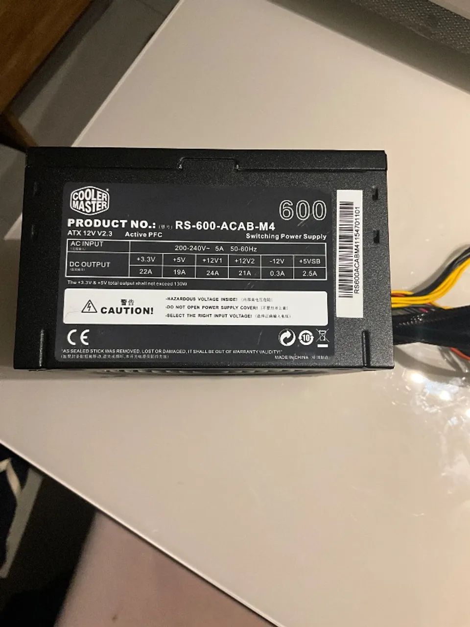 Fonte COOLER MASTER 600 RS-600-ACAB-M4