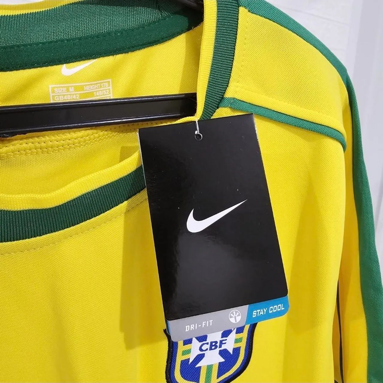Camisa Brasil Retrô copa 1998  - Foto 4