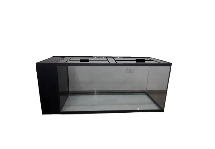 Aquário 100x40x50cm com Sump Lateral - Vidro 8mm + Bomba Submersa de 1200 L/h + Midias