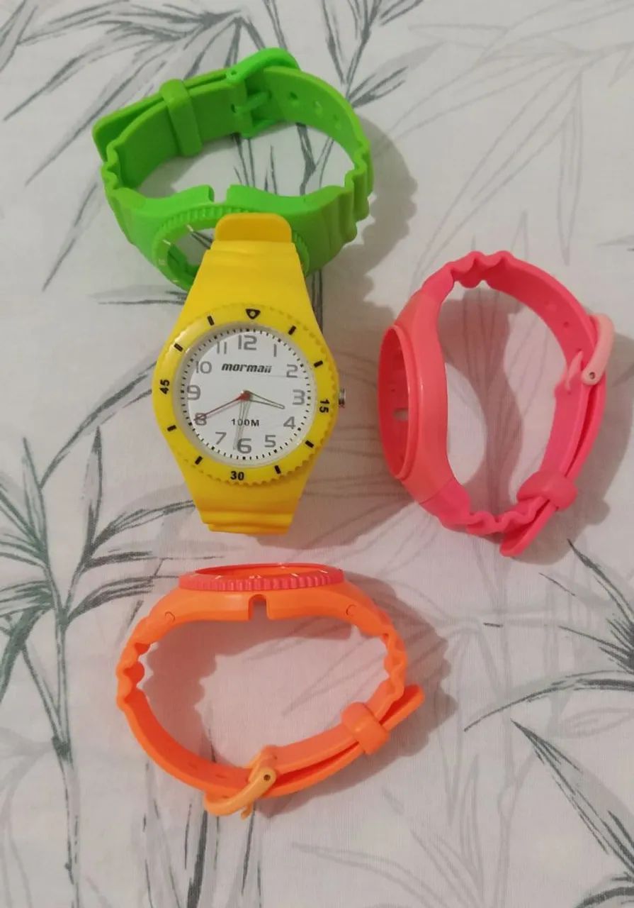 Relógio mormaii casual (troca pulseiras)<br><br> - Foto 3