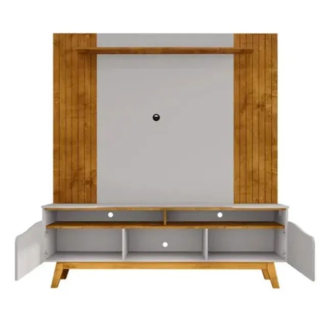 Rack Home Atalaia Nature/Off White Bechara - Entrega Rápida!  - Foto 2