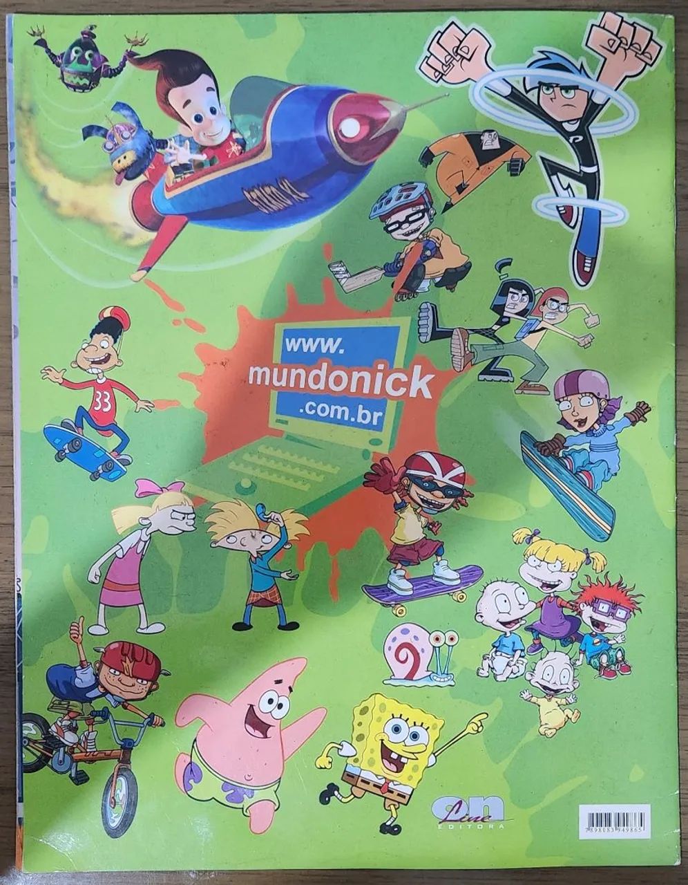 Álbum Nickelodeon com 77 figurinhas - Foto 2