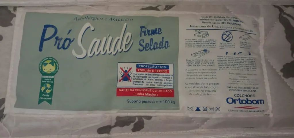 Cama Box Casal Colchão Ortobom Confortável - Foto 2