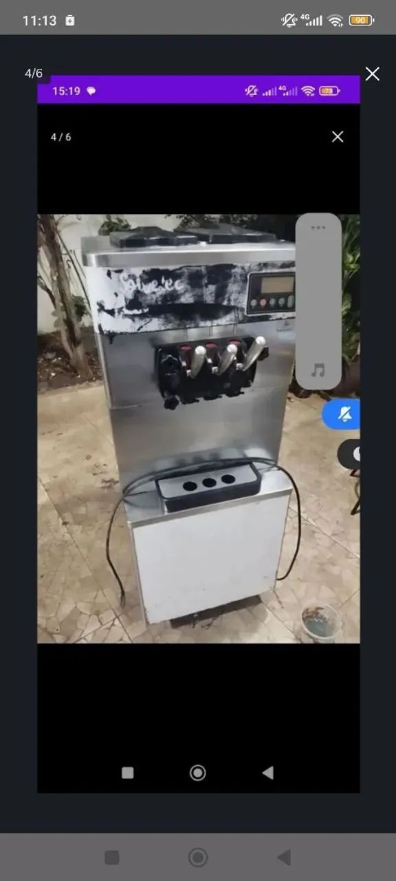 Máquina de sorvete  - Foto 3