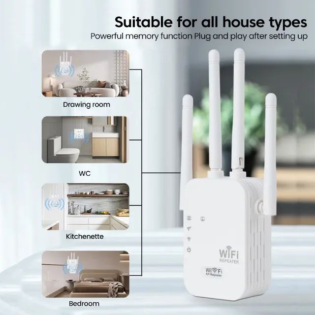Multiplicador de Sinal Alcance 300Mbps - Foto 3