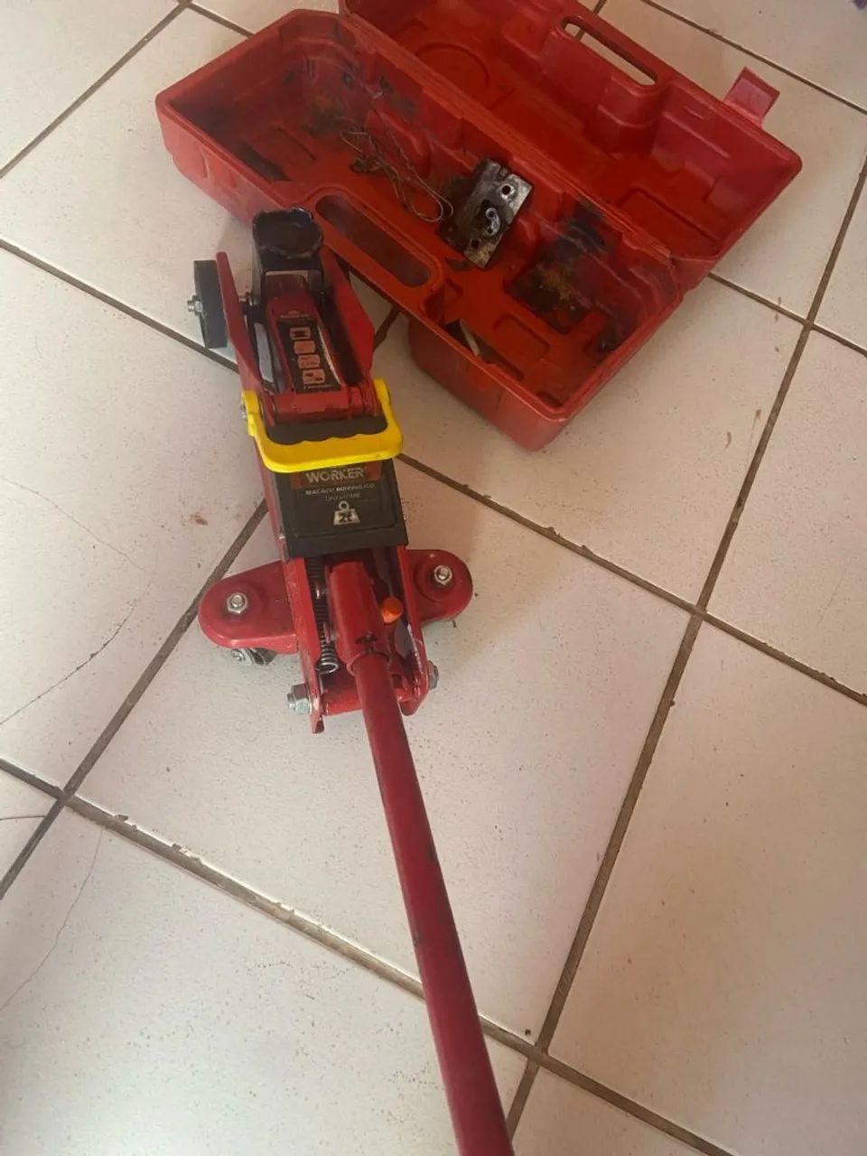 Jogo de macaco de carro com maleta - Foto 2