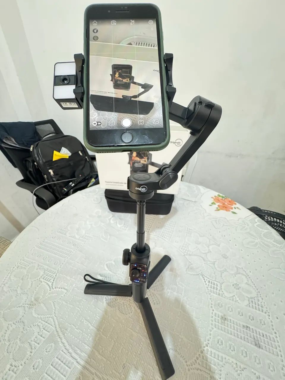 Suporte Estabilizador de câmera (Iplace original)  - Foto 2