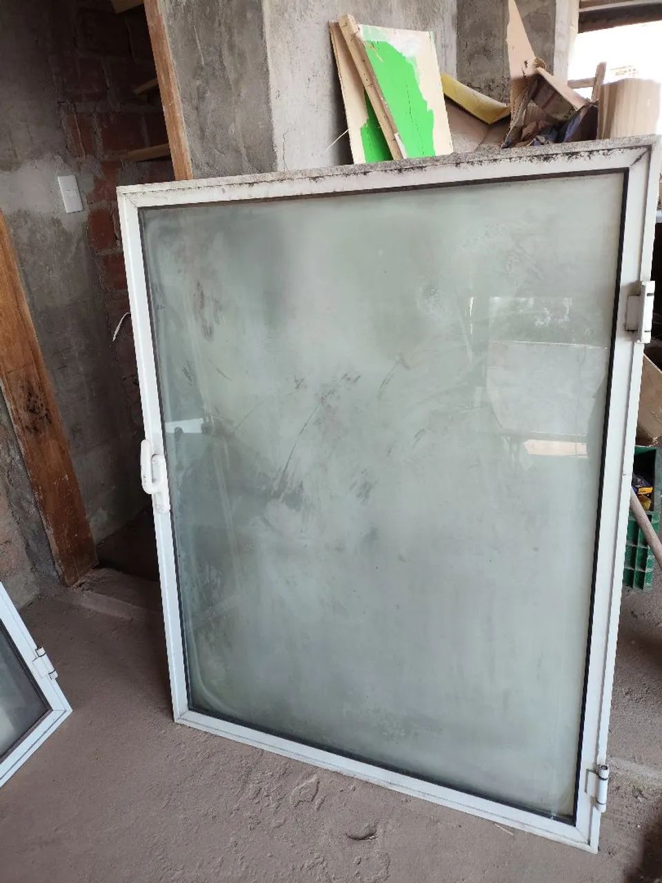 Aluminum window with double glazing64962668889218120