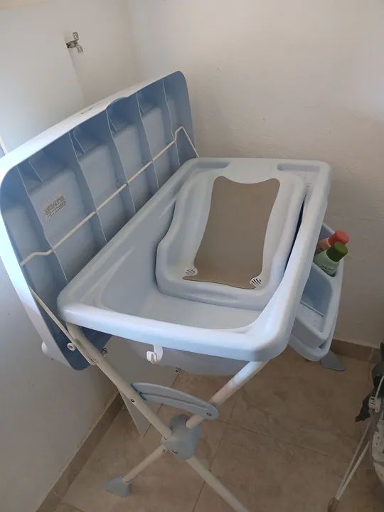 Trocador de bebê com estrutura dobrável - Foto 4