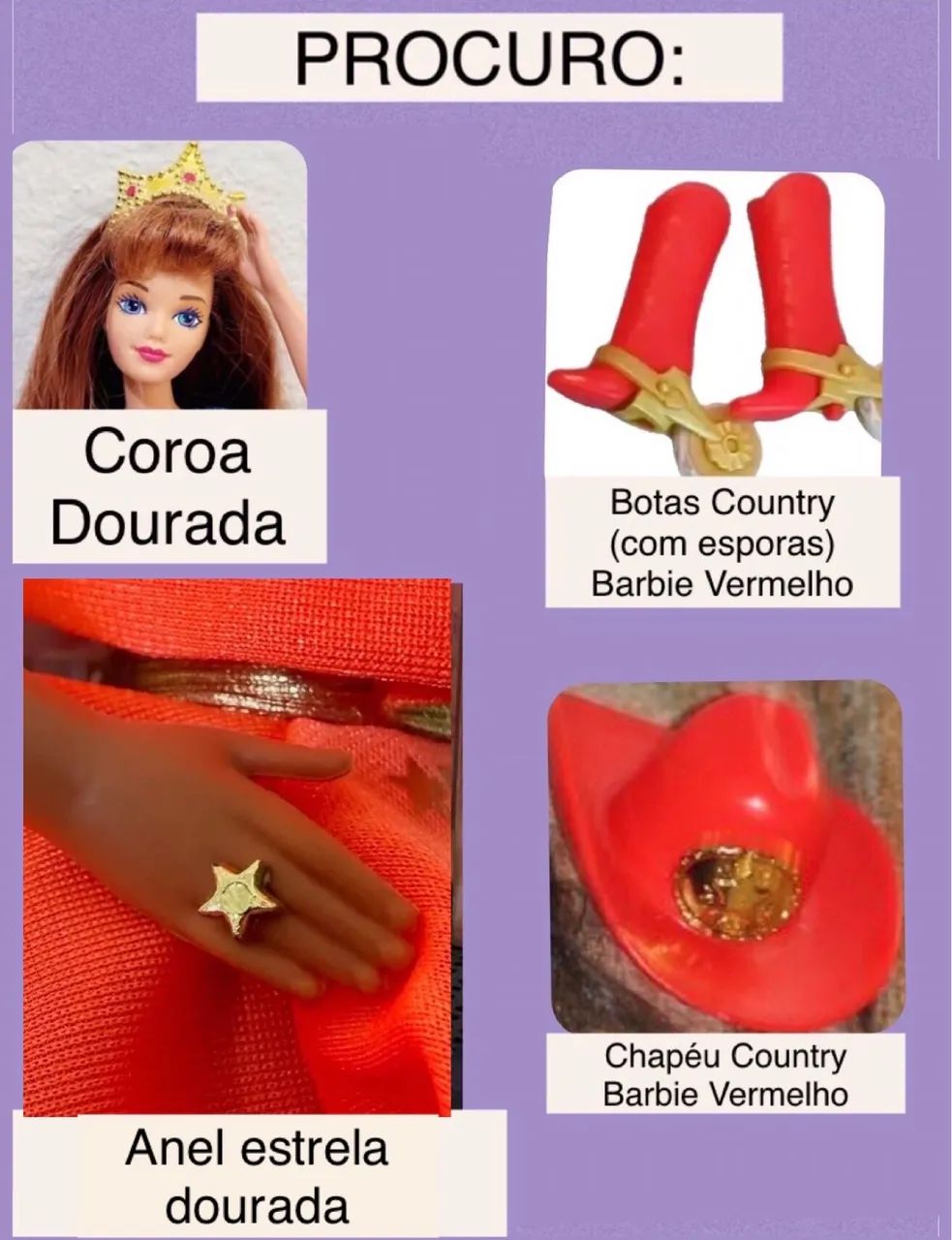 Itens Barbie - Foto 3