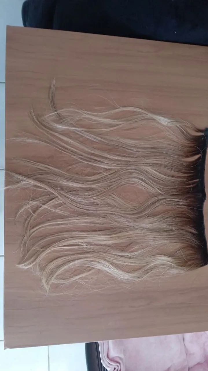 Mega em fitas  loiro iluminado - Foto 5