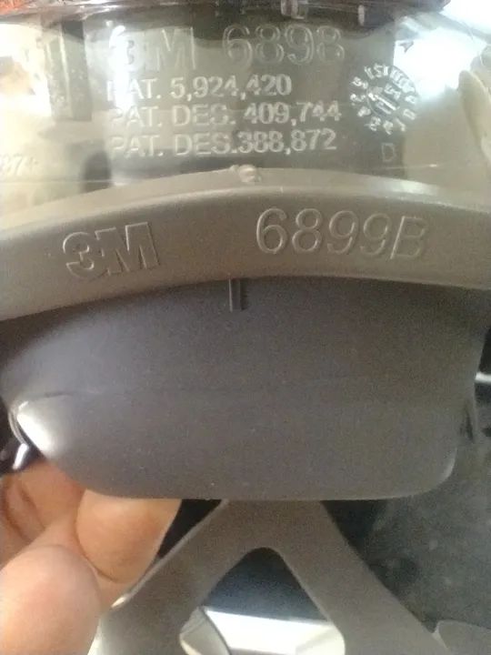 Respirador Reutilizável Facial Inteira 3M Série 6898 (nova)  - Foto 2