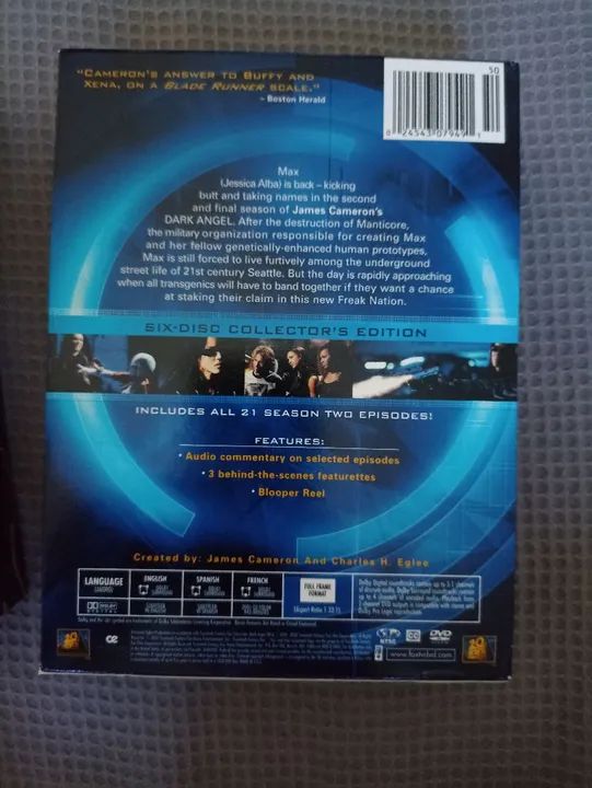 Dark Angel - 1ª e 2ª Temporada Completas EUA em Inglês  - Foto 3