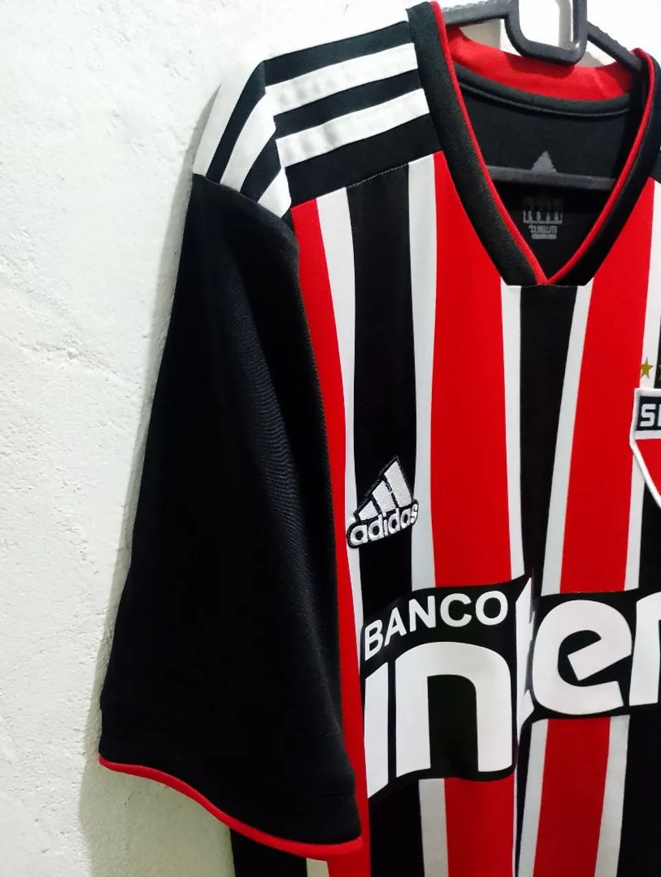 Camisa M são paulo adidas ii 18/19 masculina - Foto 3