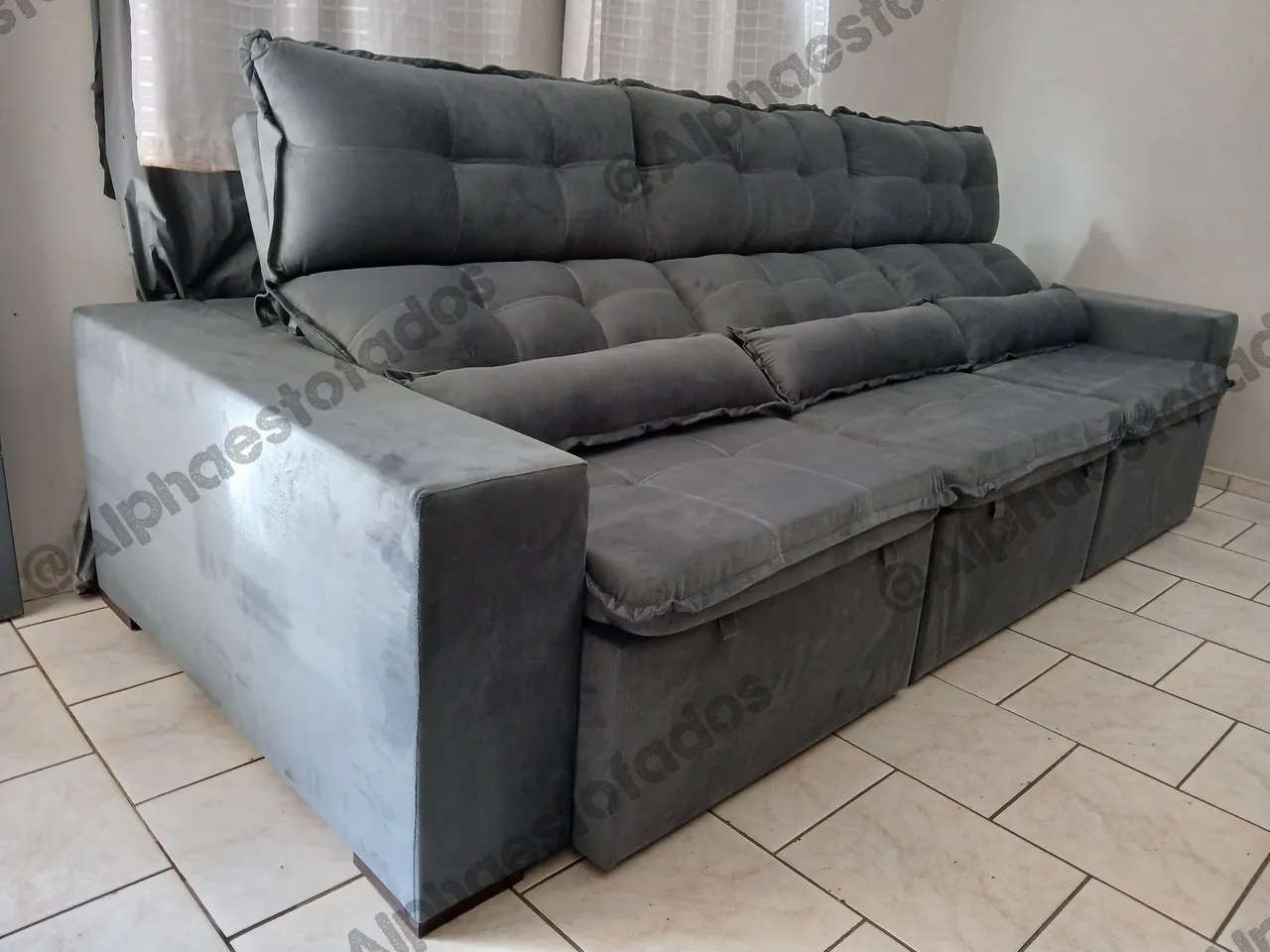 Sofá Retrátil 2,90 × 1,80 mts