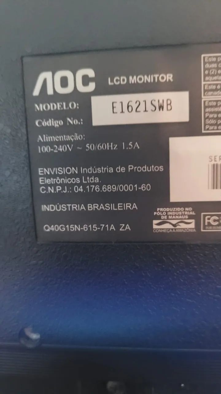 Monitor Lcd Lg 14p - AOC - Foto 4