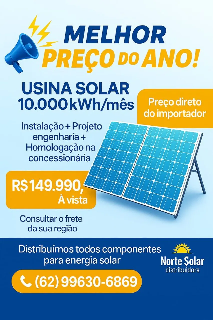 ENERGIA SOLAR OPORTUNIDADE