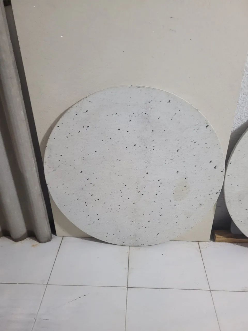 Mesa redonda de granito branco pitaia - Foto 2