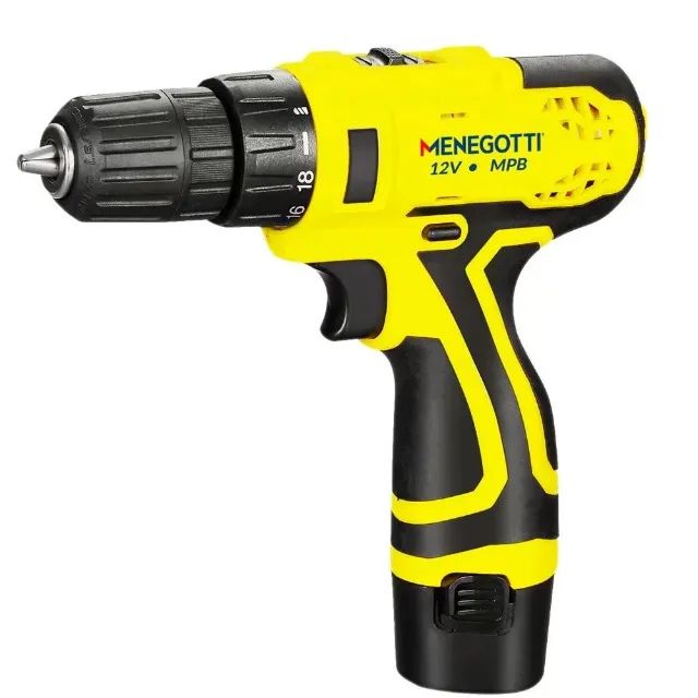 Parafusadeira Bateria 12V MPB-12 Bivolt 60hz Menegotti - Foto 3