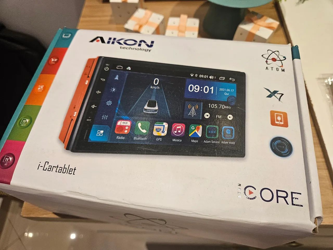 Central multimidia aikon atom core 