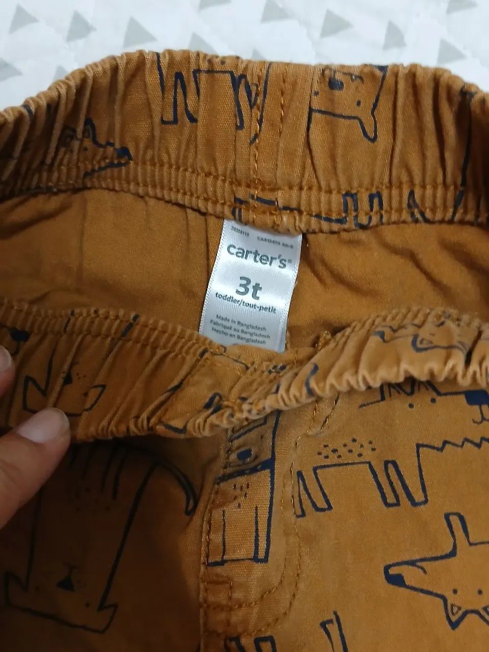 Calça Infantil com Estampa de Cachorro - Foto 2