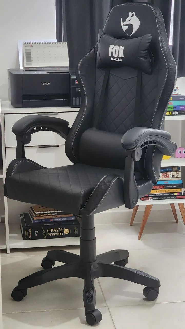Cadeira Gamer Fox Racer - Conforto e Estilo para suas Batalhas! - Foto 2