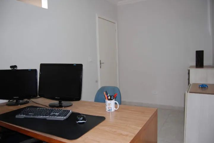 Mesa de escritório executiva em madeira  - Foto 2