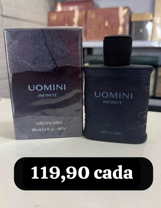 Perfume Uomini Infinite. Boticário. Produto original e lacrado. Entrega Facilitada.