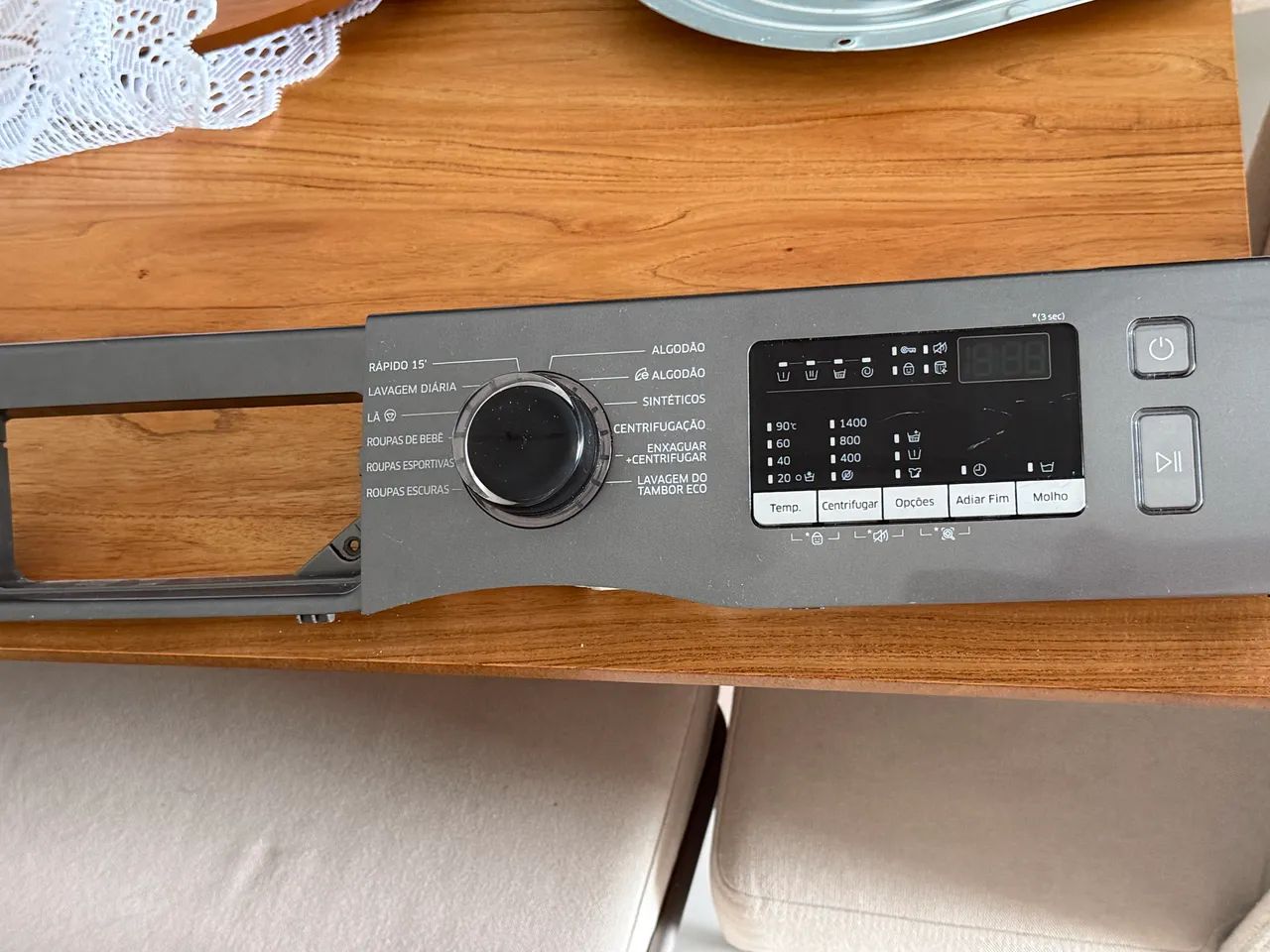 Painel e Placa - Lavadora Samsung - WW11J4473PX - Seminova