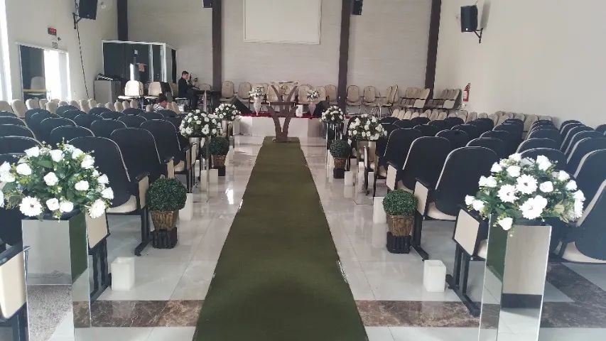 Decoração corredor para cerimônia de casamento - Foto 3