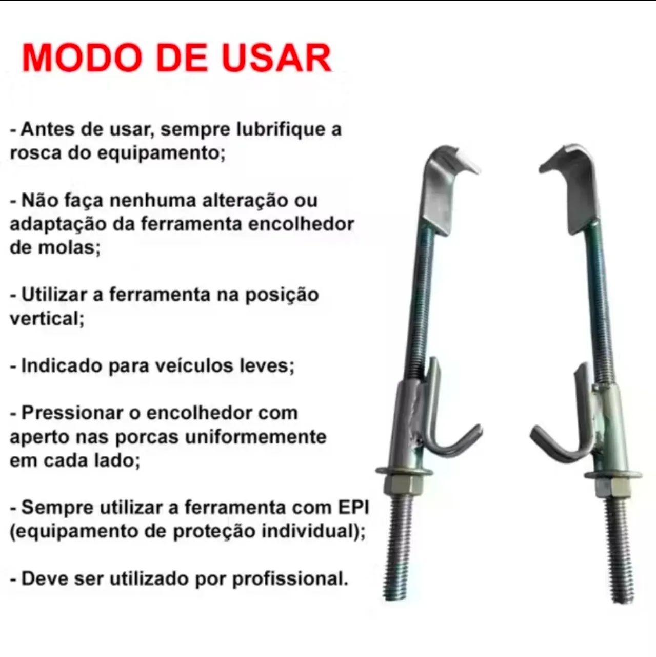 Encolhedor  Saca Molas - Extrator de molas  - Foto 2
