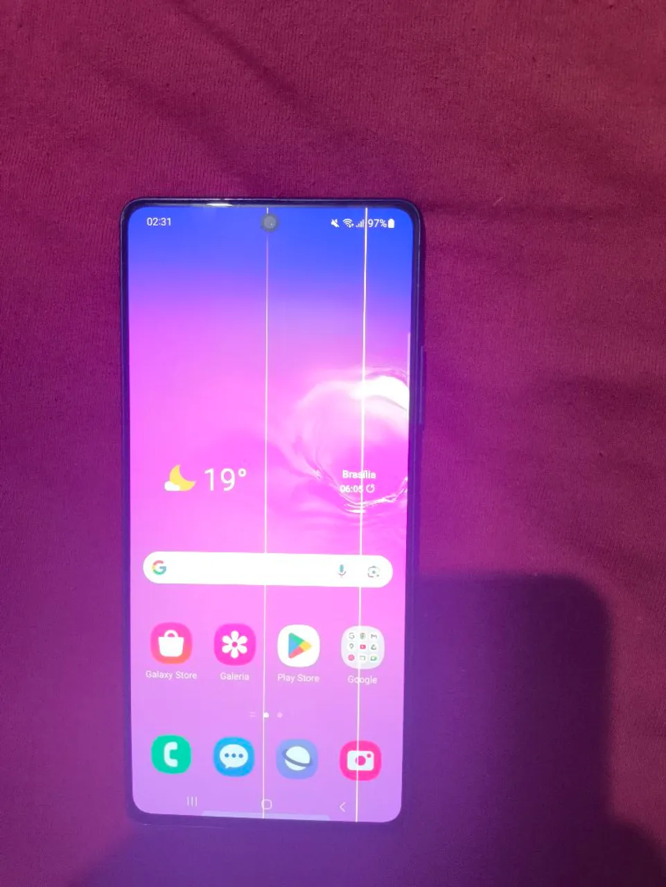 Samsung Galaxy S10 lite - 128GB - Preto