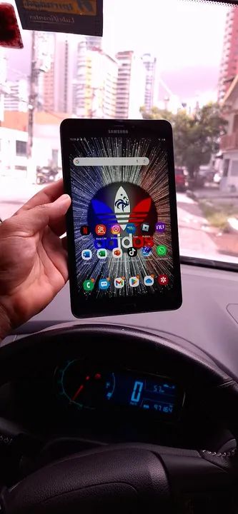 Tablet tab a Samsung pega chip 4G faz e recebe ligacao ( Act cartao )