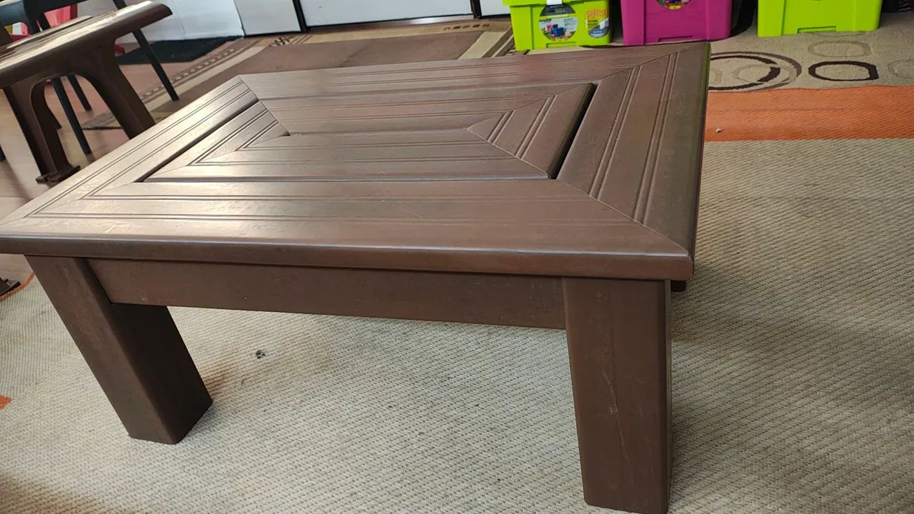 Mesa de Centro em madeira plástica  - Foto 2