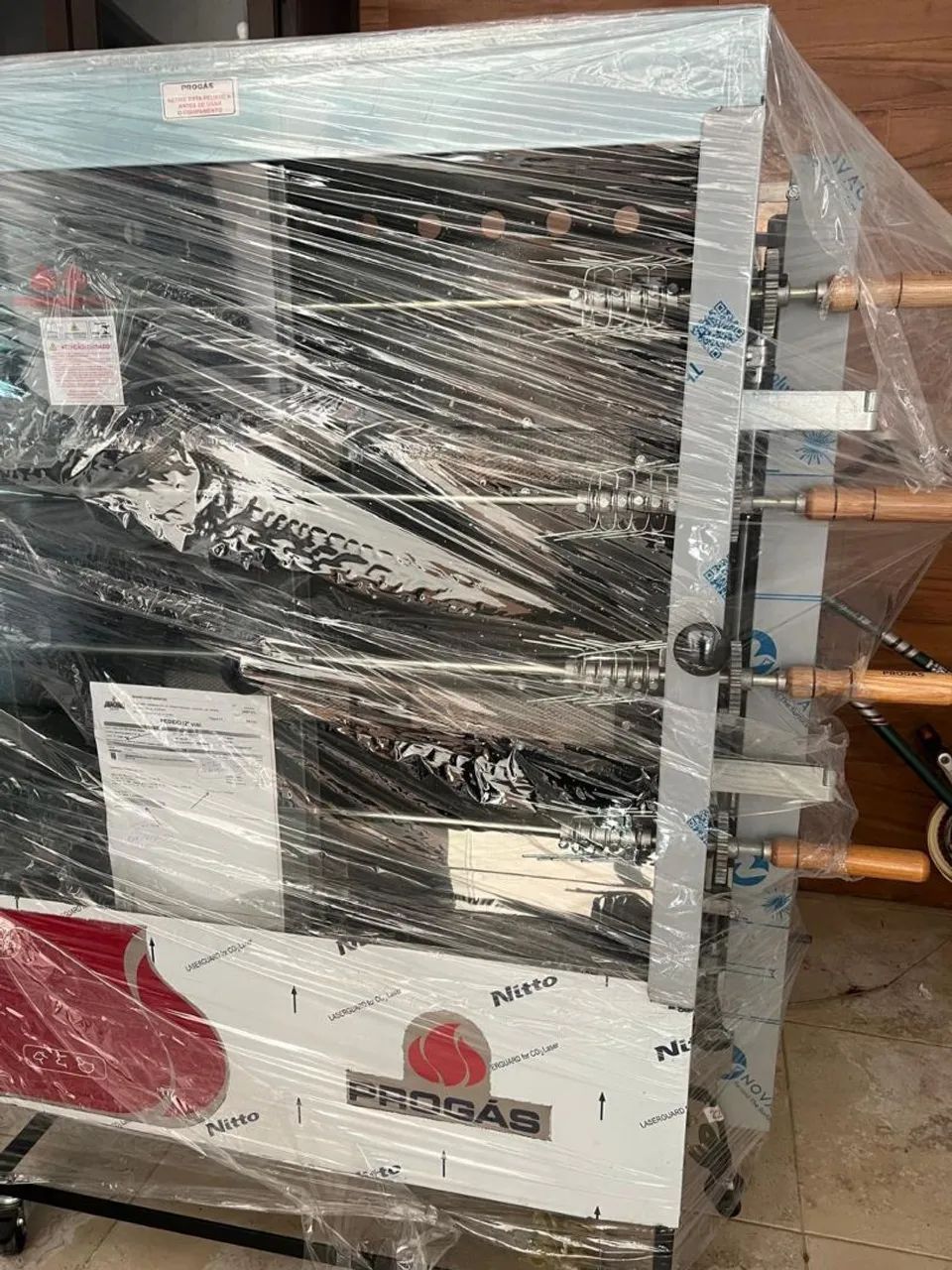 ASSADOR MULTIUSO GIRATORIO FRANGO GALETO ZERO NUNCA USADO ZERO - Foto 2