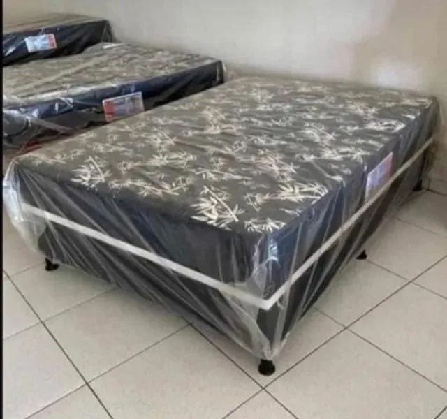 Cama Box Casal com colchão, frete grátis! - Foto 3