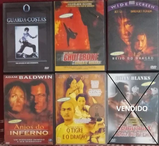 Filmes em DVD - Gênero Luta - em Bom/Ótimo estado de conservação - Leia todo o anuncio - Foto 3