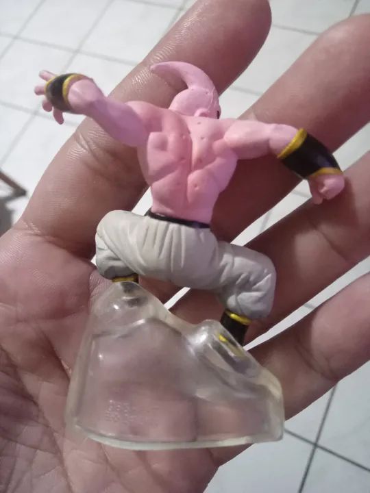 Duas miniaturas Dragon Ball Z Super Boo e Gohan ssj 2 originais gashapons - Foto 6