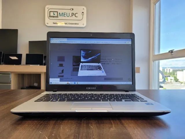 Notebook Samsung Essentials E21 | Celeron | 128GB SSD | 8GB DDR3L | 14" - Foto 2