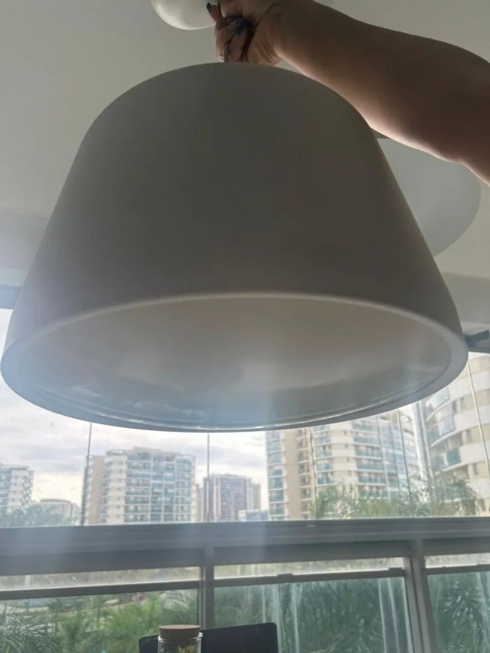 Lustre branco - Foto 2