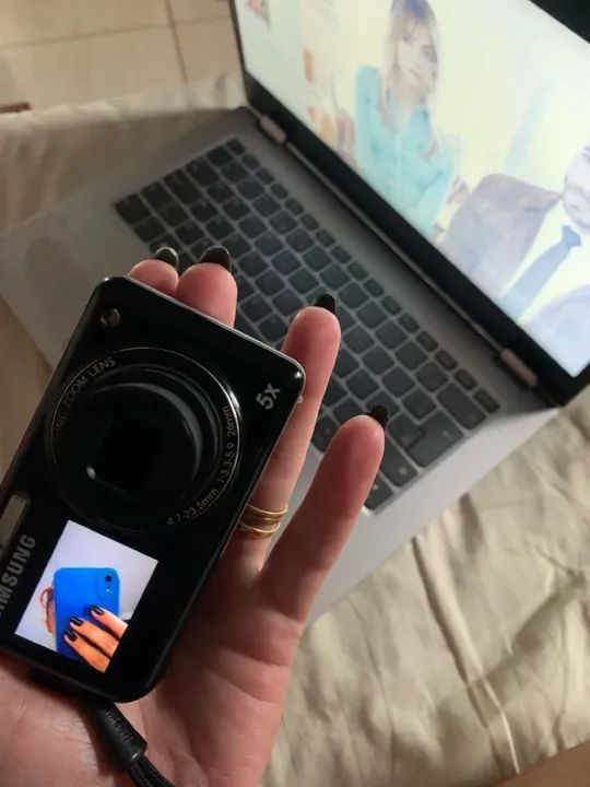 Câmera Digital Samsung PL120 - IMPECÁVEL - Foto 2