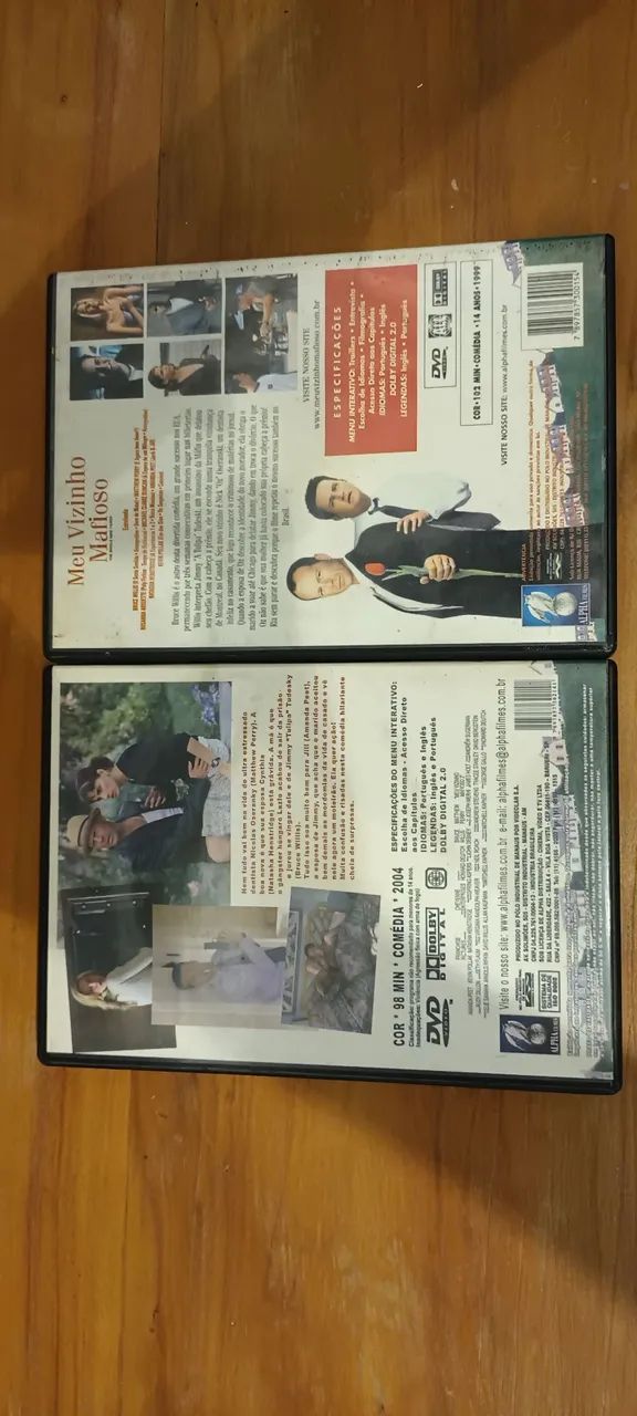 DVD Meu Vizinho Mafioso 1 e 2 - Foto 2